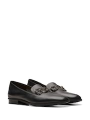 Clarks Black Leather Sarafya Rae Shoes - Image 3 of 6