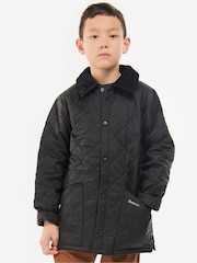 Barbour® Black Quilt Liddesdale Jacket - Image 1 of 4