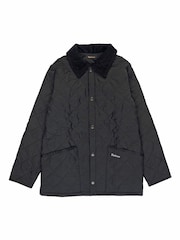 Barbour® Black Quilt Liddesdale Jacket - Image 4 of 4