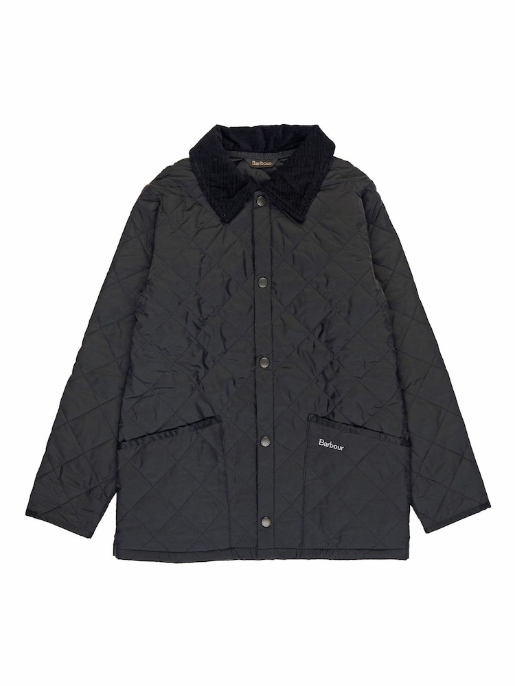 Barbour® Black Quilt Liddesdale Jacket - Image 4 of 4
