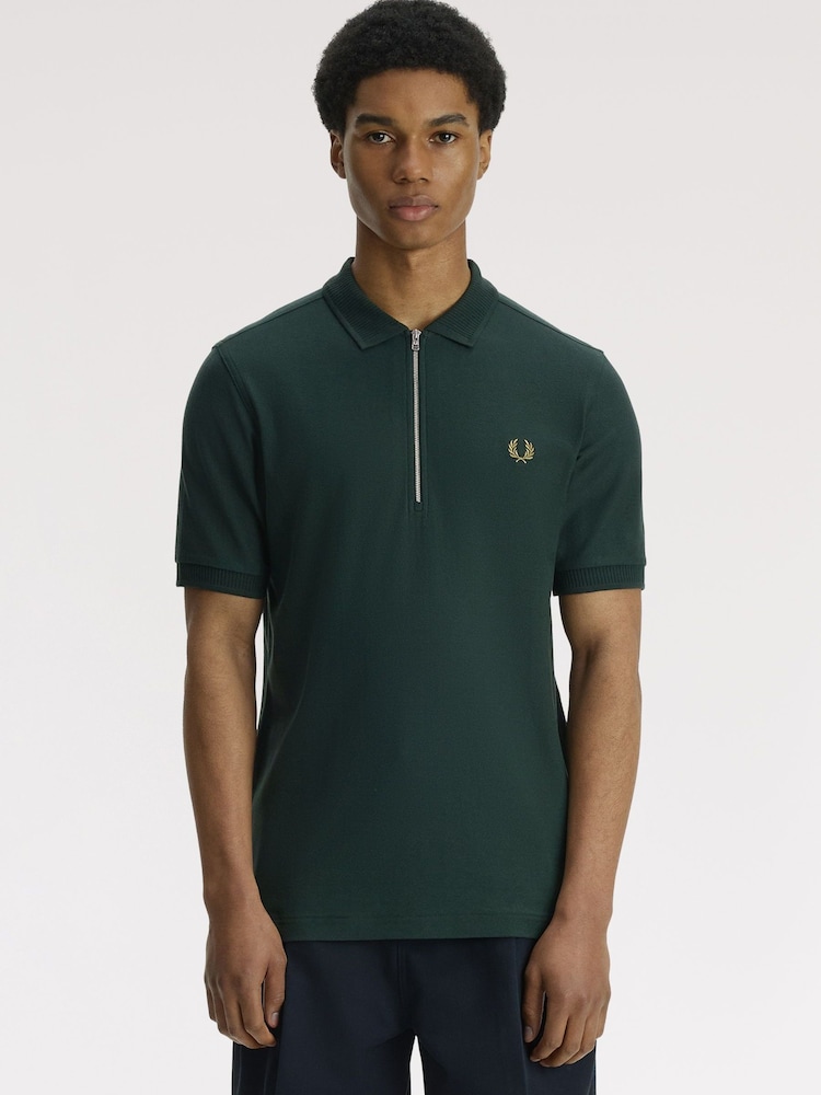 قميص بولو كريب بيكيه من Fred Perry - صورة 1 من 5