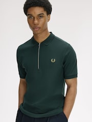 قميص بولو كريب بيكيه من Fred Perry - صورة 2 من 5