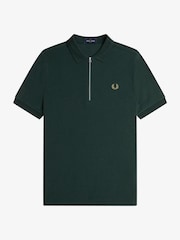 قميص بولو كريب بيكيه من Fred Perry - صورة 4 من 5