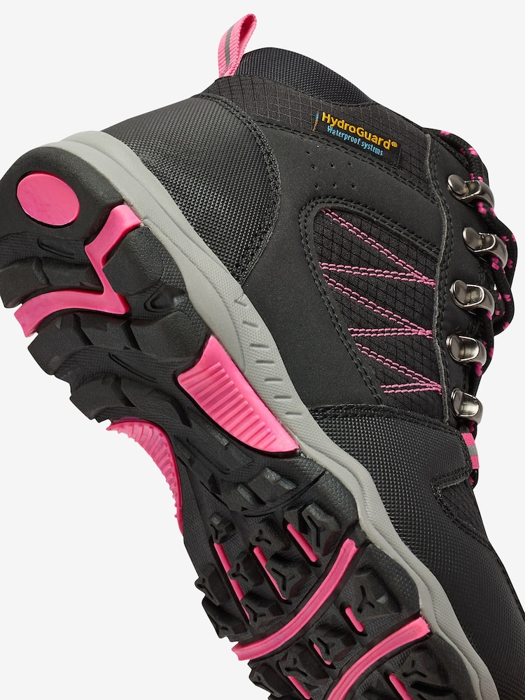 Black Waterproof Hiker Boots - Image 4 of 4