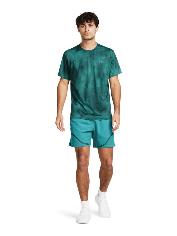 Under Armour Teal Blue Vanish Shorts - Image 1 of 4 Under Armour Teal Blue Vanish Shorts - Image 1 of 4