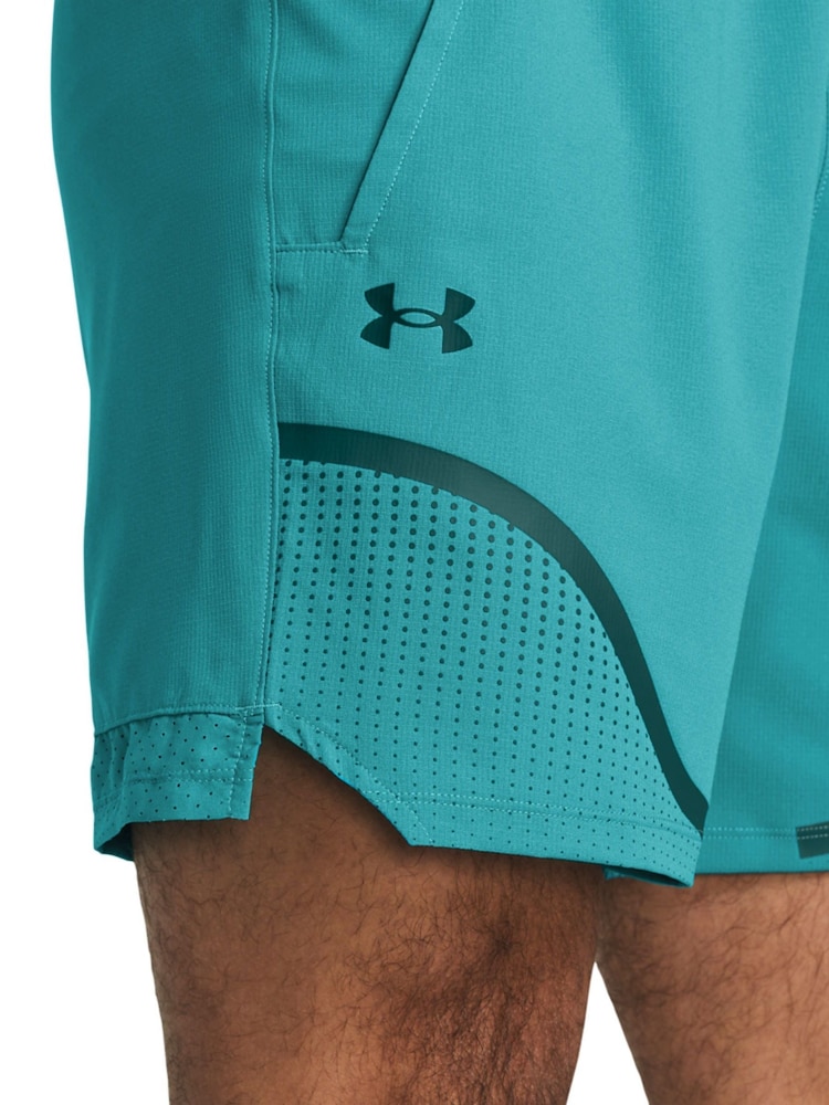 Under Armour Teal Blue Vanish Shorts - Image 4 of 4 Under Armour Teal Blue Vanish Shorts - Image 4 of 4