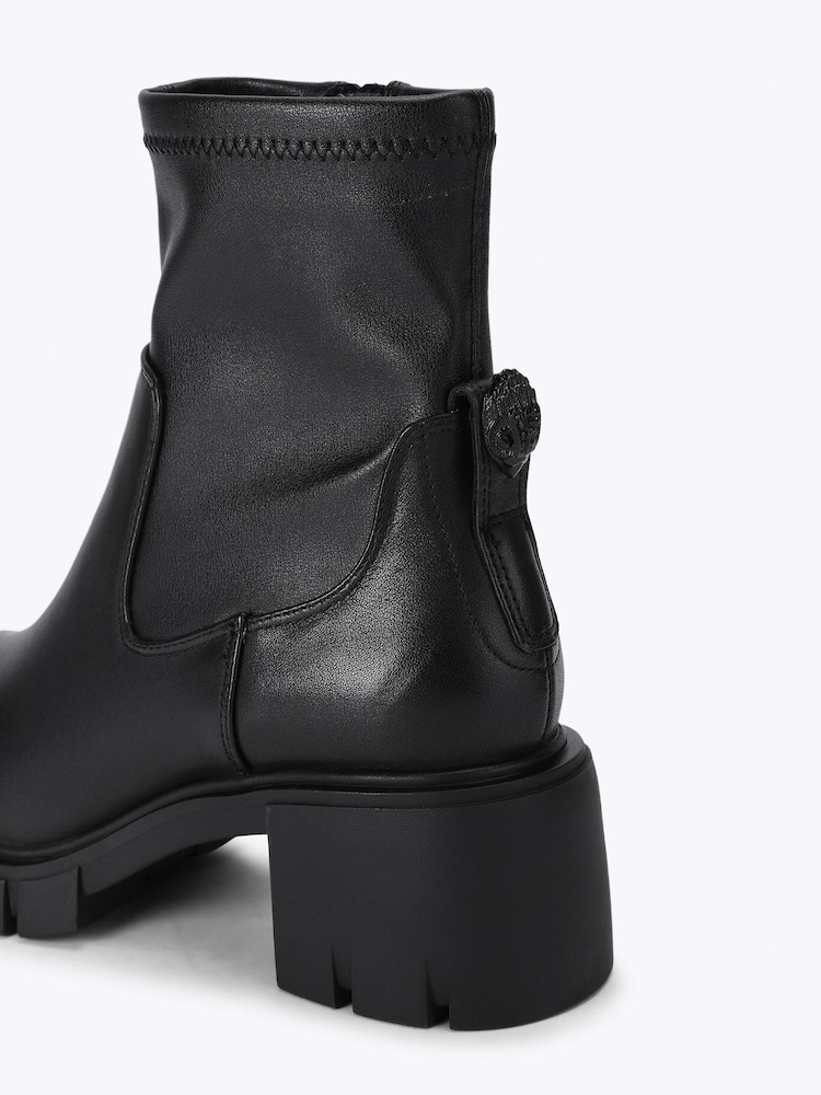 Kurt Geiger London Black Step Ankle Boots - Image 5 of 5