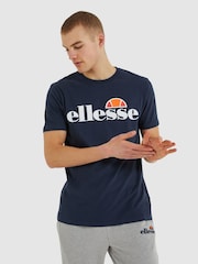 Ellesse Navy 100% Cotton Prado T-Shirt - Image 1 of 5