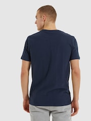 Ellesse Navy 100% Cotton Prado T-Shirt - Image 2 of 5
