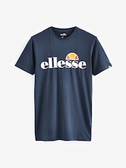 Ellesse Navy 100% Cotton Prado T-Shirt - Image 5 of 5
