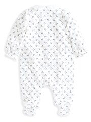 Mamas & Papas x Laura Ashley Cream Broderie Collar All-In-One - Image 5 of 5