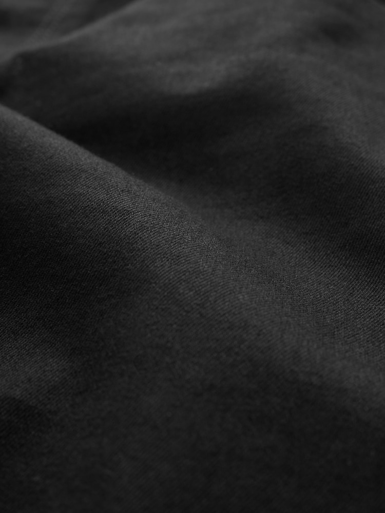 Black Solid Straight Fit Forever Colour Classic Stretch Jeans - Image 8 of 10