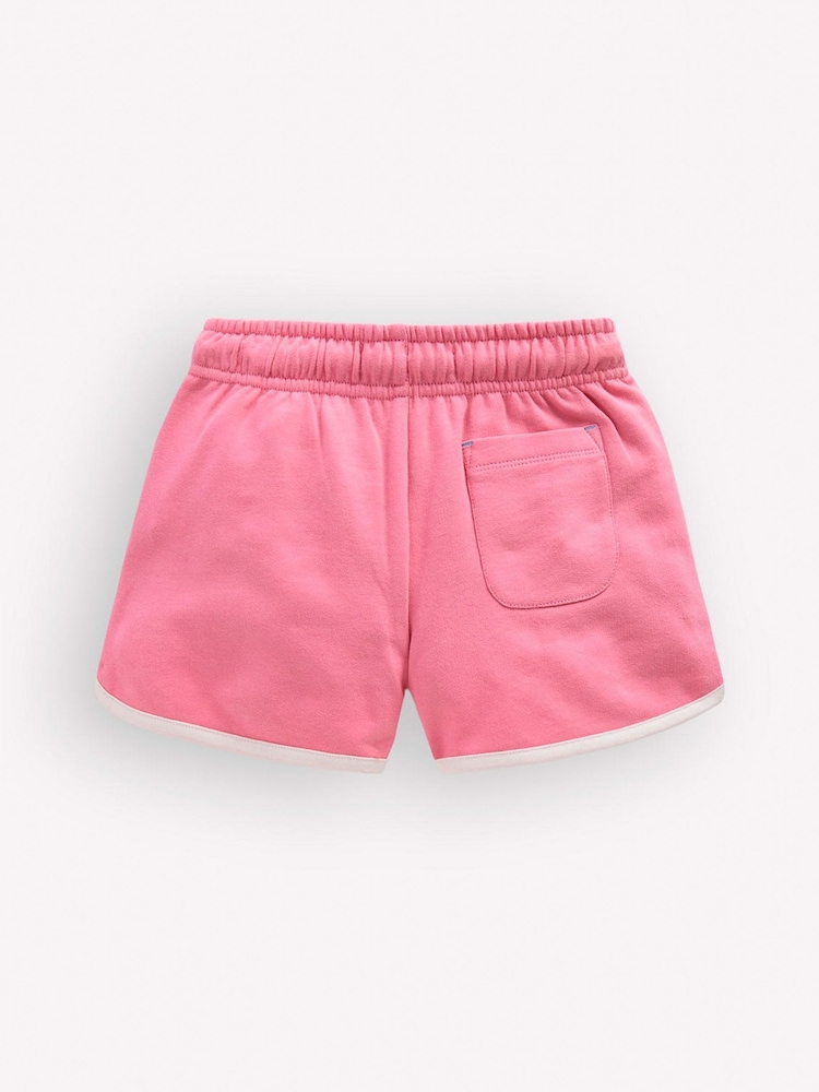 Boden Pink Jersey Boxing Shorts - Image 2 of 3
