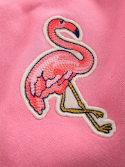 Boden Pink Jersey Boxing Shorts - Image 3 of 3