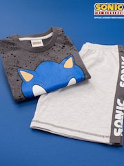 Vanilla Underground Grey Boys Sonic Licensing Short Gaming Pyjamas - Image 5 of 5