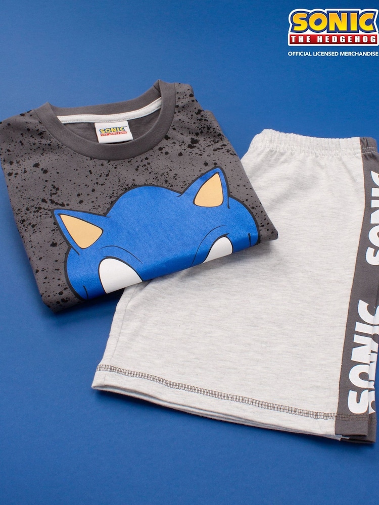 Vanilla Underground Kurzer Sonic Gaming Pyjama für Jungen - Bild 5 von 5 Vanilla Underground Kurzer Sonic Gaming Pyjama für Jungen - Bild 5 von 5