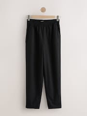 Noir - Lin Rich Coupe ballon Pantalons - Image 1 de 1