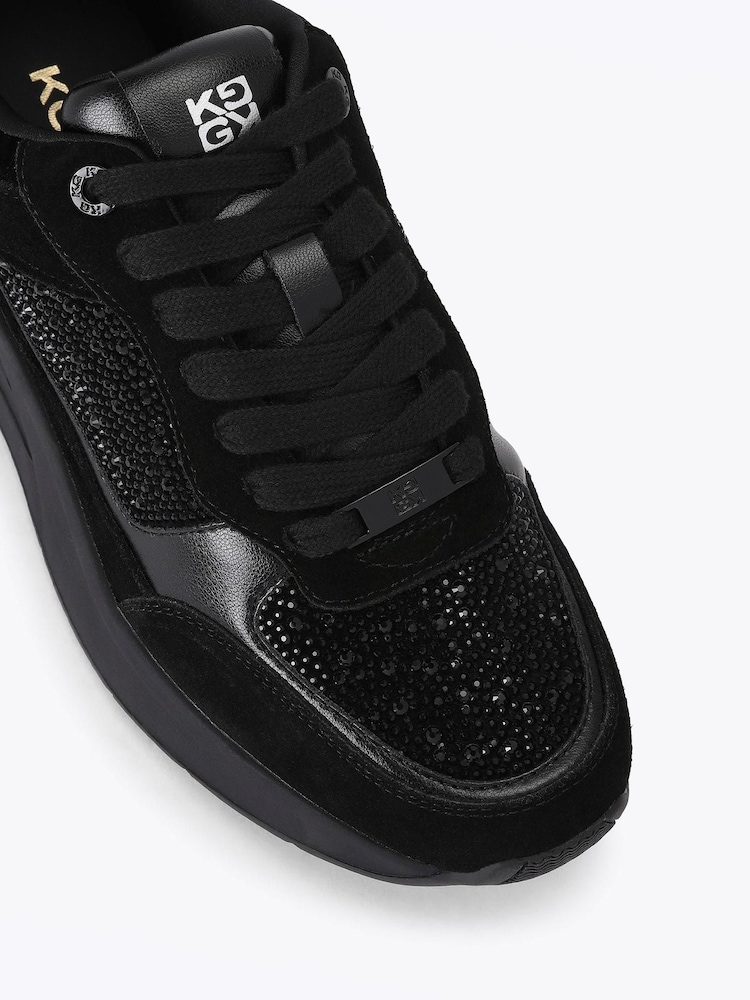 KG Kurt Geiger Jesse Crystal Trainers - Obrázek 5 z 5