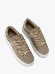 Carvela Brown Gia Embellished Trainers - Image 2 of 5