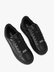 Carvela Black Gia Embellished Trainers - Image 2 of 5