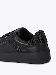 Carvela Black Gia Embellished Trainers - Image 3 of 5