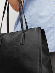Black Formal Open Tote Bag - Image 2 of 7