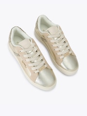 Dorado - Zapatillas con pedrería Daze de Carvela - Imagen 3 de 5
