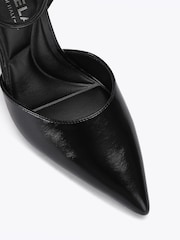 Carvela Leoni Two Part Court Heeled Shoes - Imaginea 4 din 5