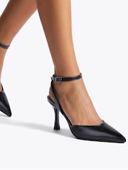 Carvela Leoni Two Part Court Heeled Shoes - Imaginea 5 din 5