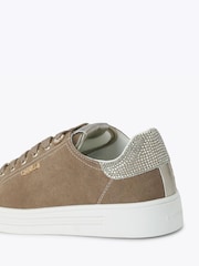 Carvela Brown Daze Toe Cap Emebellished Trainers - Image 4 of 5