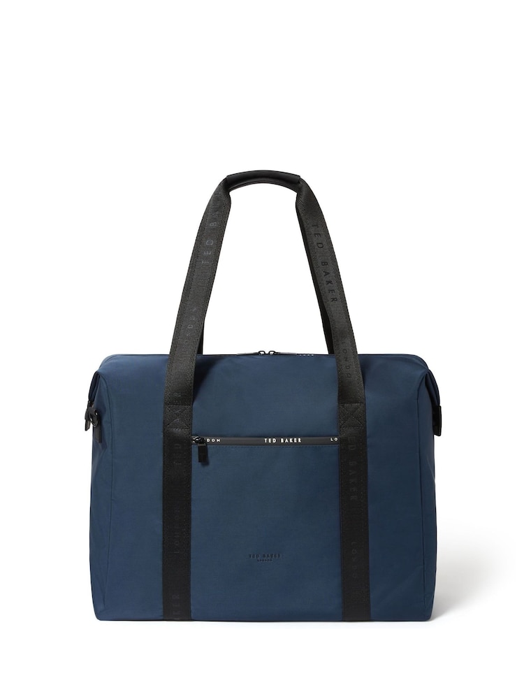 Ted Baker Blue Onboard Underseat Cabin Holdall - Image 2 of 6