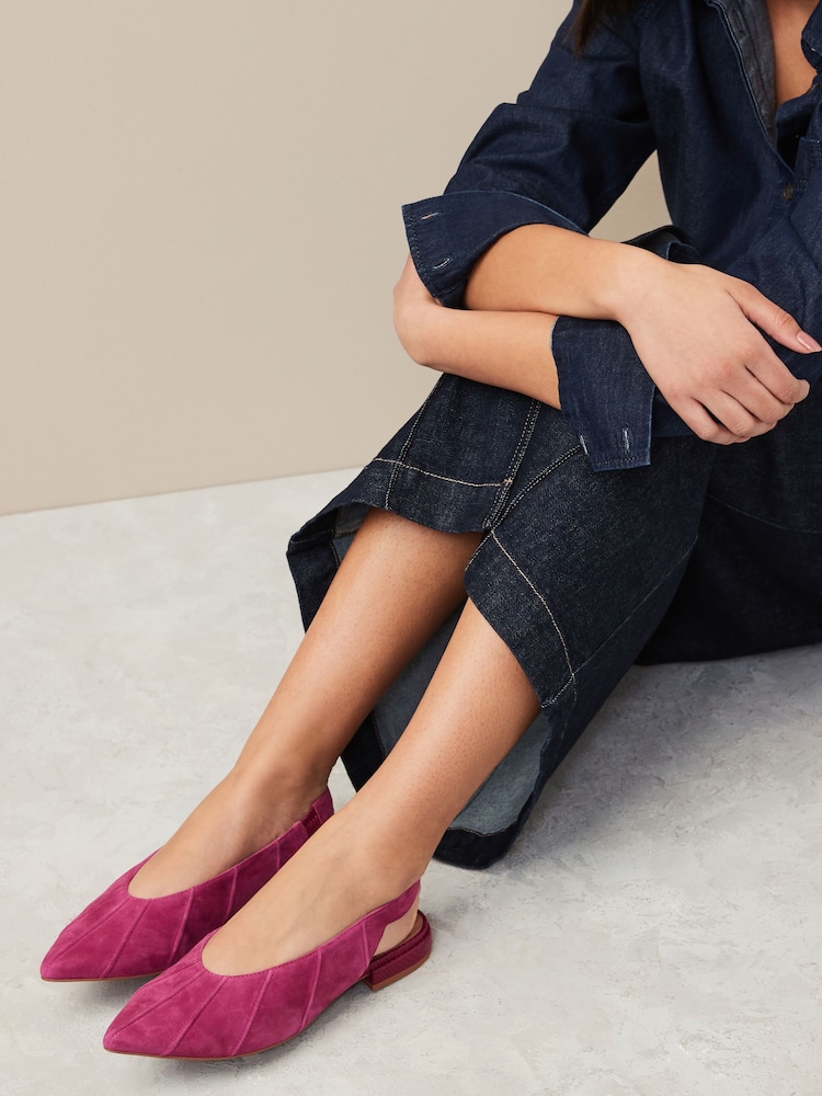 rožnata - Usnjeni čevlji s paneli in paščkom čez peto Forever Comfort® - Slika 2 iz 8 rožnata - Usnjeni čevlji s paneli in paščkom čez peto Forever Comfort® - Slika 2 iz 8