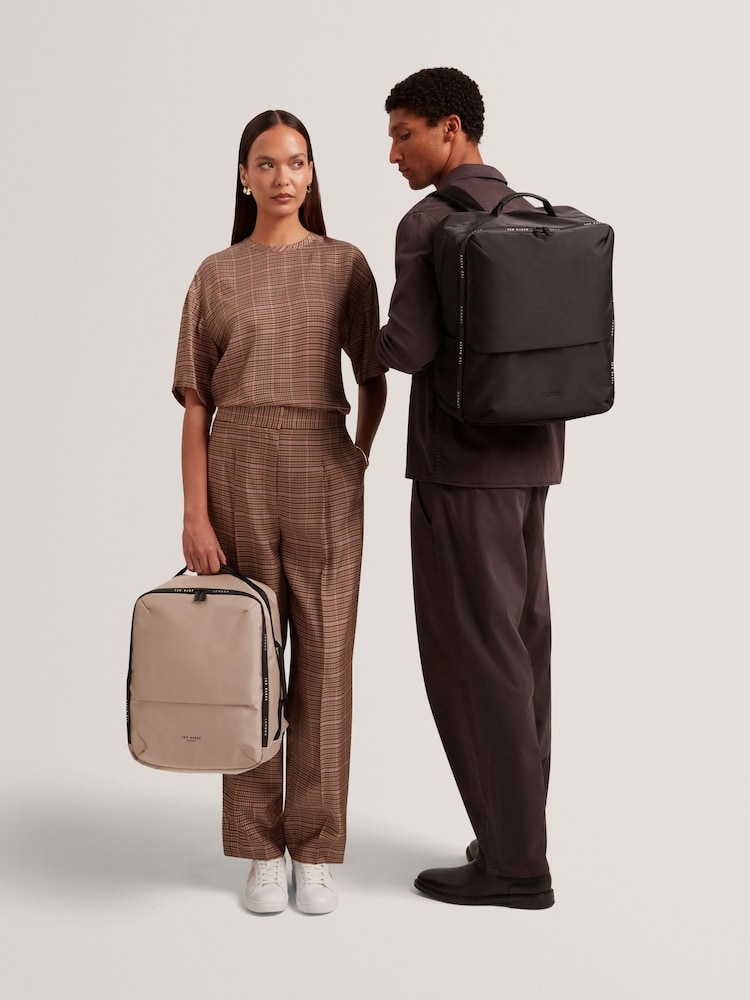 Noir - Ted Baker Onboard Underseat Cabin Backpack - Image 2 de 9 Noir - Ted Baker Onboard Underseat Cabin Backpack - Image 2 de 9