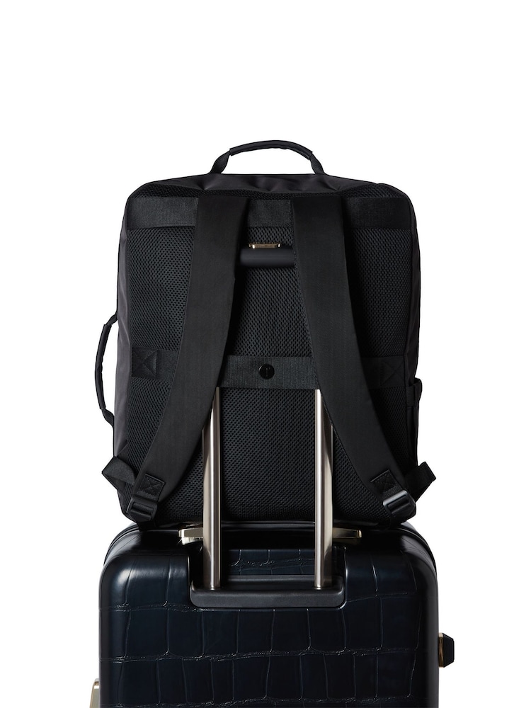 Noir - Ted Baker Onboard Underseat Cabin Backpack - Image 9 de 9 Noir - Ted Baker Onboard Underseat Cabin Backpack - Image 9 de 9