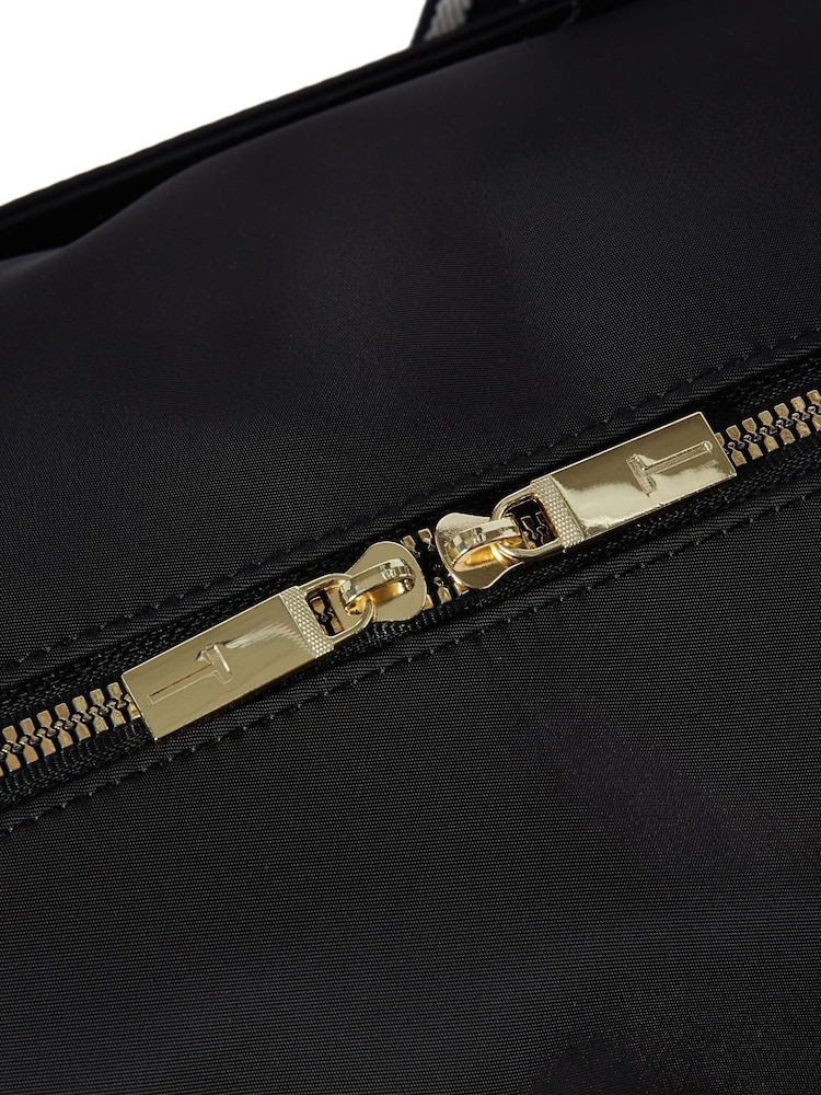 Ted Baker Black Icon Travel Underseat Cabin Holdall - Image 10 of 10 Ted Baker Black Icon Travel Underseat Cabin Holdall - Image 10 of 10