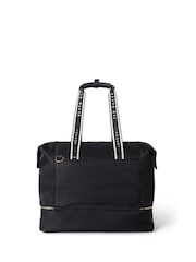 Ted Baker Black Icon Travel Underseat Cabin Holdall - Image 5 of 10