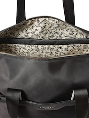 Ted Baker Black Icon Travel Underseat Cabin Holdall - Image 8 of 10