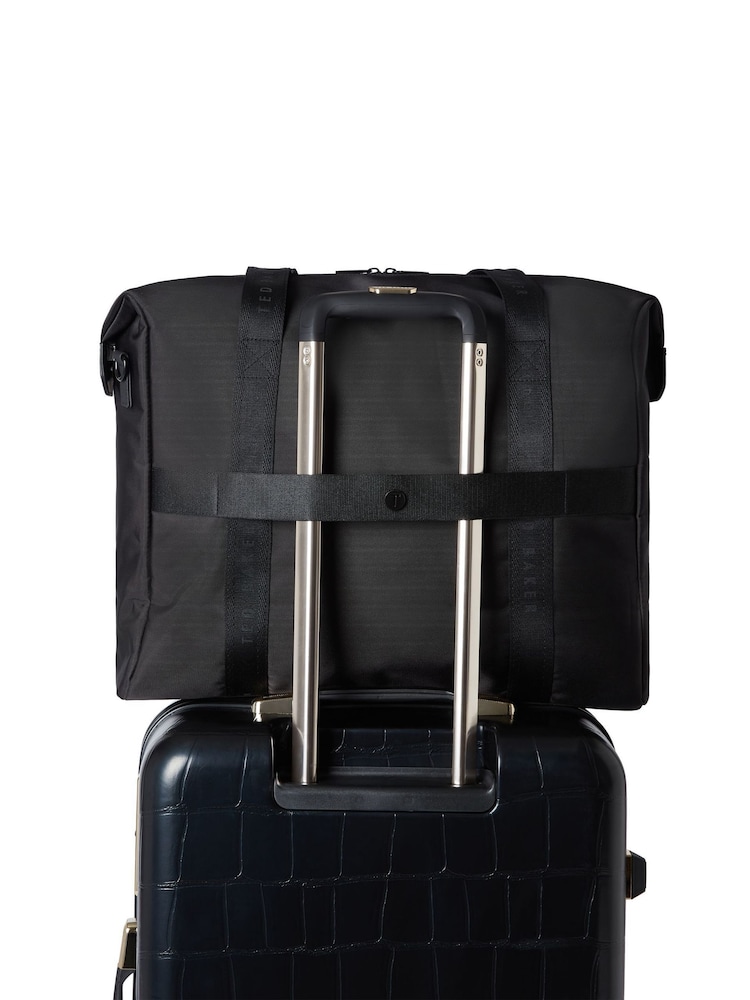 Ted Baker Black Onboard Underseat Cabin Holdall - Image 7 of 7