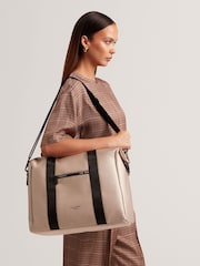 Ted Baker Brown Onboard Underseat Cabin Holdall - Image 1 of 6