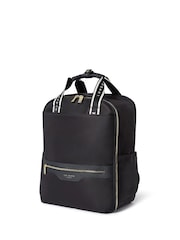Ted Baker Black Icon Travel Underseat Cabin Backpack - Image 2 of 9