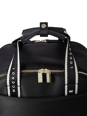 Ted Baker Black Icon Travel Underseat Cabin Backpack - Image 8 of 9