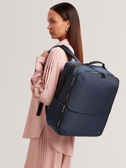 Bleu - Ted Baker Onboard Underseat Cabin Backpack - Image 1 de 6