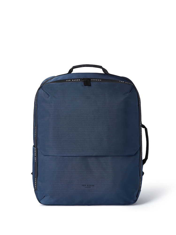 Bleu - Ted Baker Onboard Underseat Cabin Backpack - Image 2 de 6 Bleu - Ted Baker Onboard Underseat Cabin Backpack - Image 2 de 6