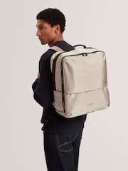 Brun - Ted Baker Onboard Underseat Cabin Backpack - Image 3 de 9