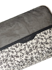 Ted Baker Cream Icon Travel Packing Cubes Set of 3 - Image 5 of 5