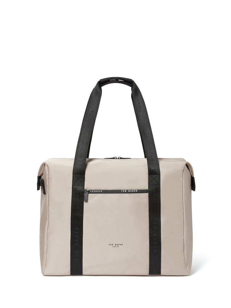 Ted Baker Brown Onboard Underseat Cabin Holdall - Image 2 of 6 Ted Baker Brown Onboard Underseat Cabin Holdall - Image 2 of 6