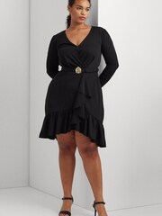 Lauren Ralph Lauren Derrain Black Dress - Image 4 of 5