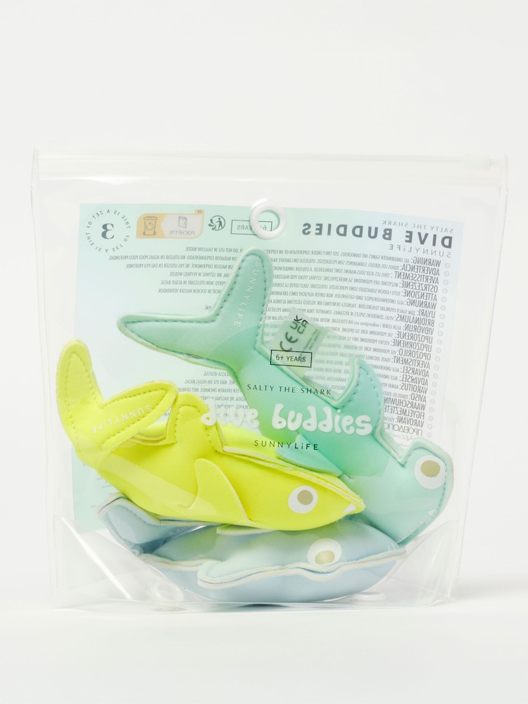 Salty the Shark Dive Buddies Set of 3 Swimming Accessories - Εικόνα 1 του 4