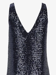 Mint Velvet Blue Sequin Vest - Image 4 of 4