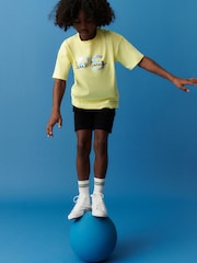 Paul Smith Junior Boys Holographic Short Sleeve Oversized Iconic Print 100% Cotton T-Shirt - Image 5 of 7